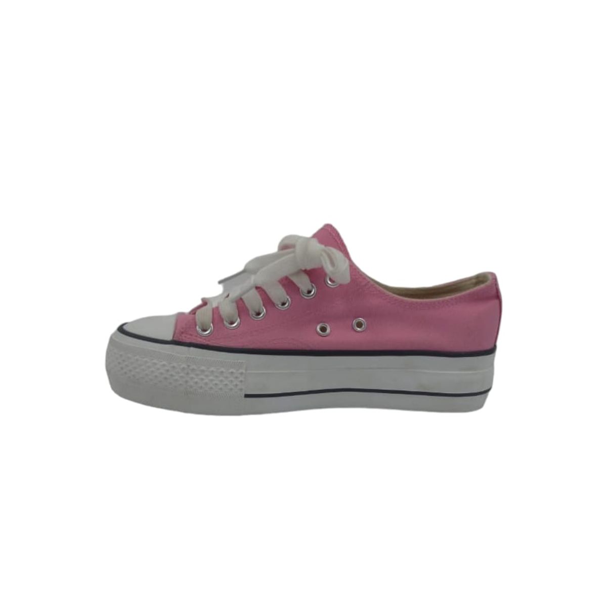 HERIEL - Zapatilla Rosa Plataforma Mujer