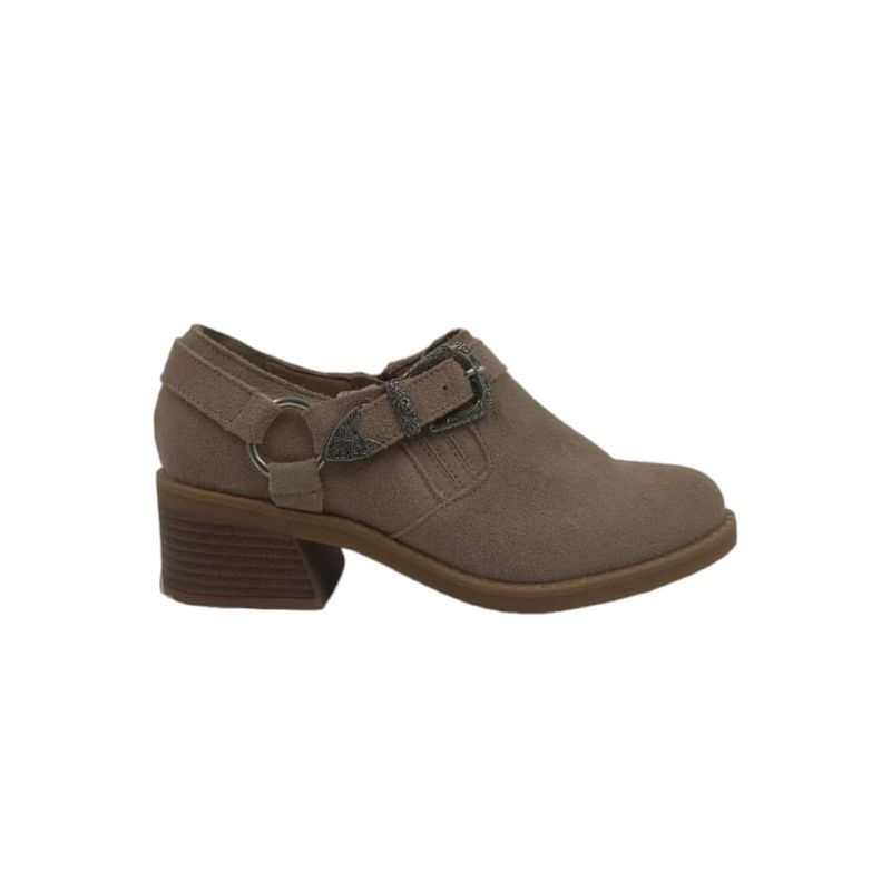 HERIEL - Zapato Beige Bajo Mujer