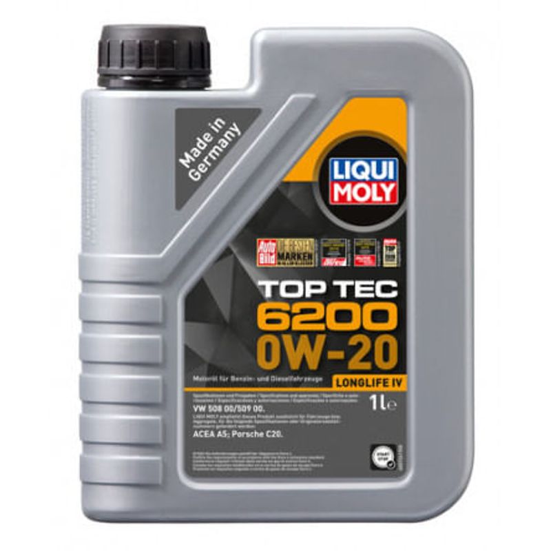 LIQUI MOLY - Aceite Liqui Moly Top Tec 6200 0W-20 4 lt