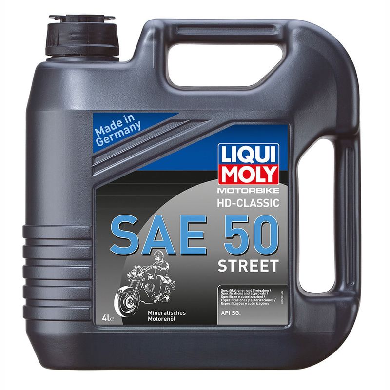 LIQUI MOLY - Productos Para Motos Liqui Moly Motorbike HD Classis SAE 50 Street 4 lt