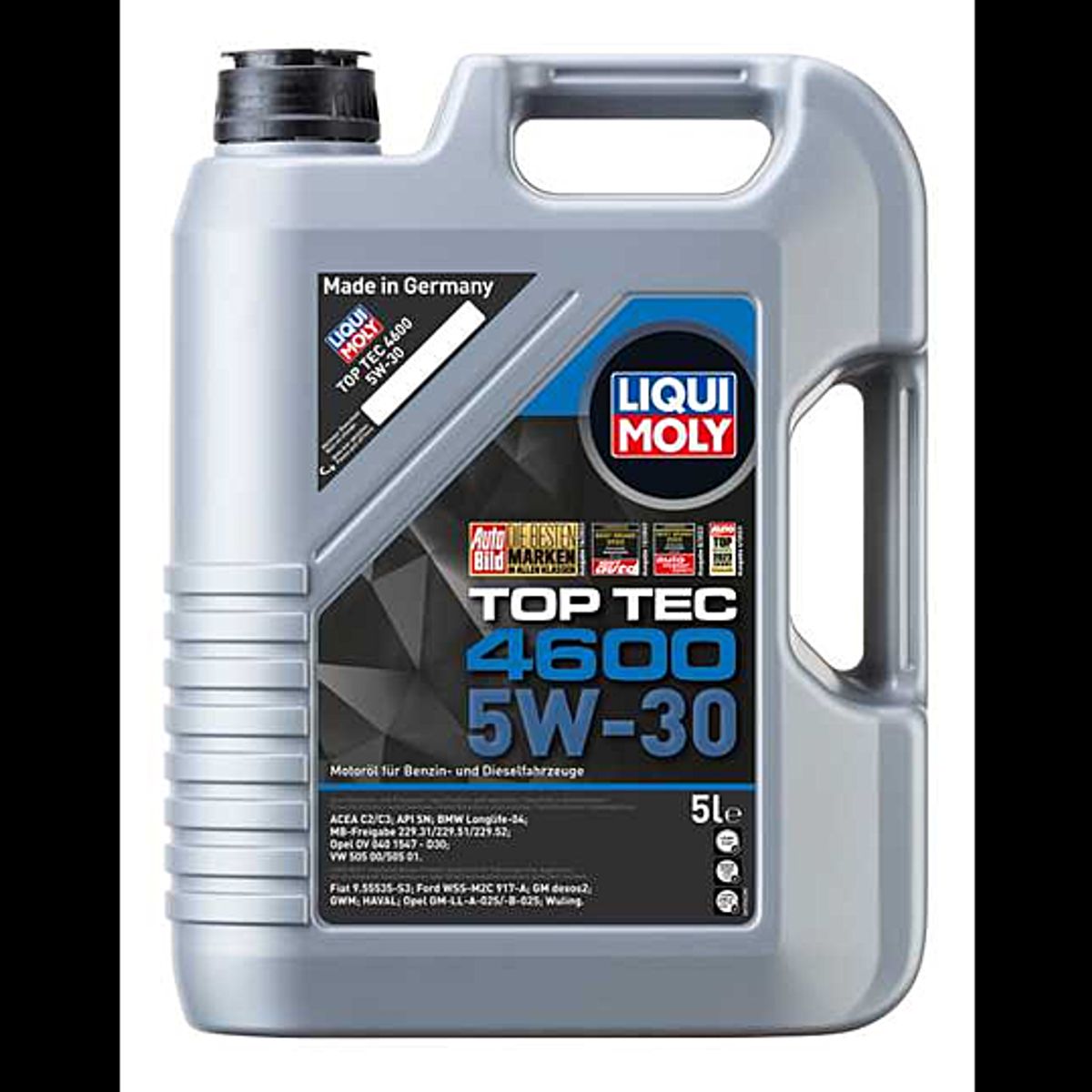 LIQUI MOLY - Aceite Liqui Moly Top Tec 4600 5W-30 5 lt
