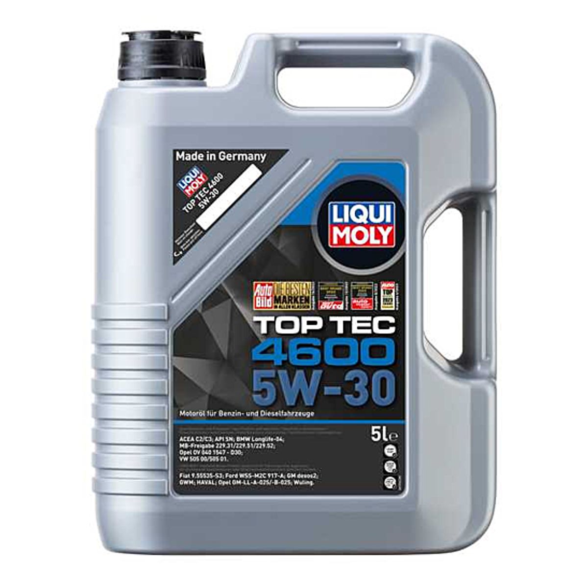 LIQUI MOLY - Aceite Liqui Moly Top Tec 4600 5W-30 5 lt