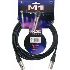 KLOTZ - Cable de micrófono M1FM1N1000 XLR Neutrik de 10 metros