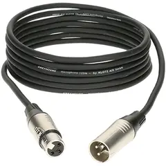 KLOTZ - Cable de micrófono de 5 metros GRG1FM050 negro