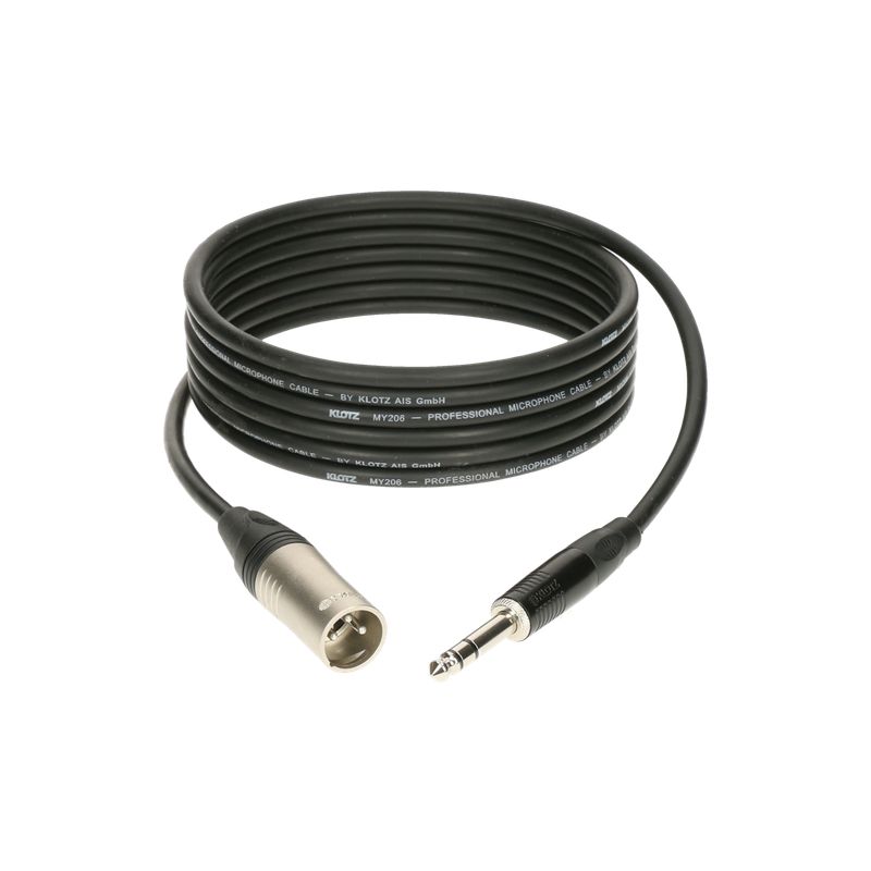 KLOTZ - Cable XLR macho-Plug stereo Klotz M1MS1K0300 3 metros