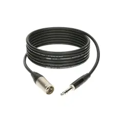 KLOTZ - Cable XLR macho-Plug stereo M1MS1K0300 3 metros