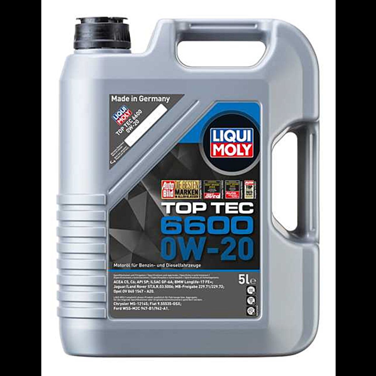 LIQUI MOLY - Aceite Liqui Moly Top Tec 6600 0W-20 5 lt