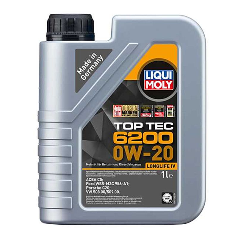 LIQUI MOLY - Aceite Liqui Moly Top Tec 6200 0W-20 4 lt