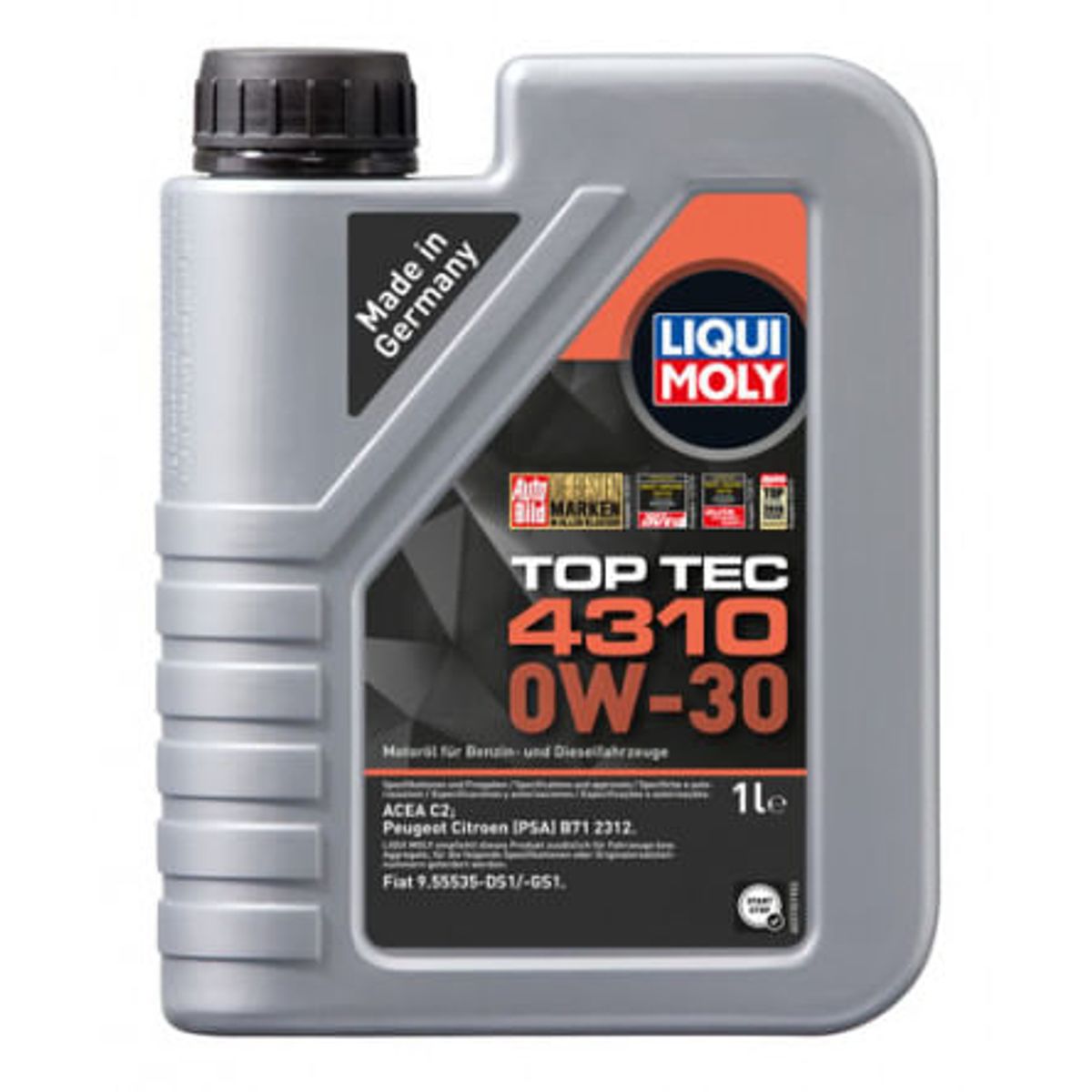 LIQUI MOLY - Aceite Liqui Moly Top Tec 4310 0W-30 5 lt