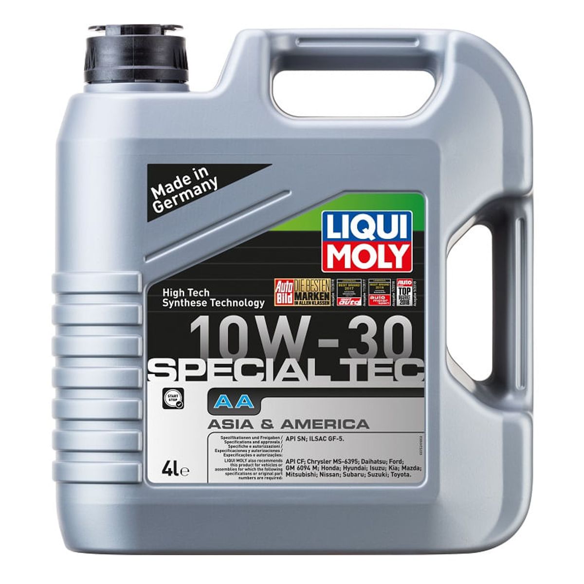 LIQUI MOLY - Aceite Liqui Moly Special Tec AA 10W-30 Diesel 4 lt