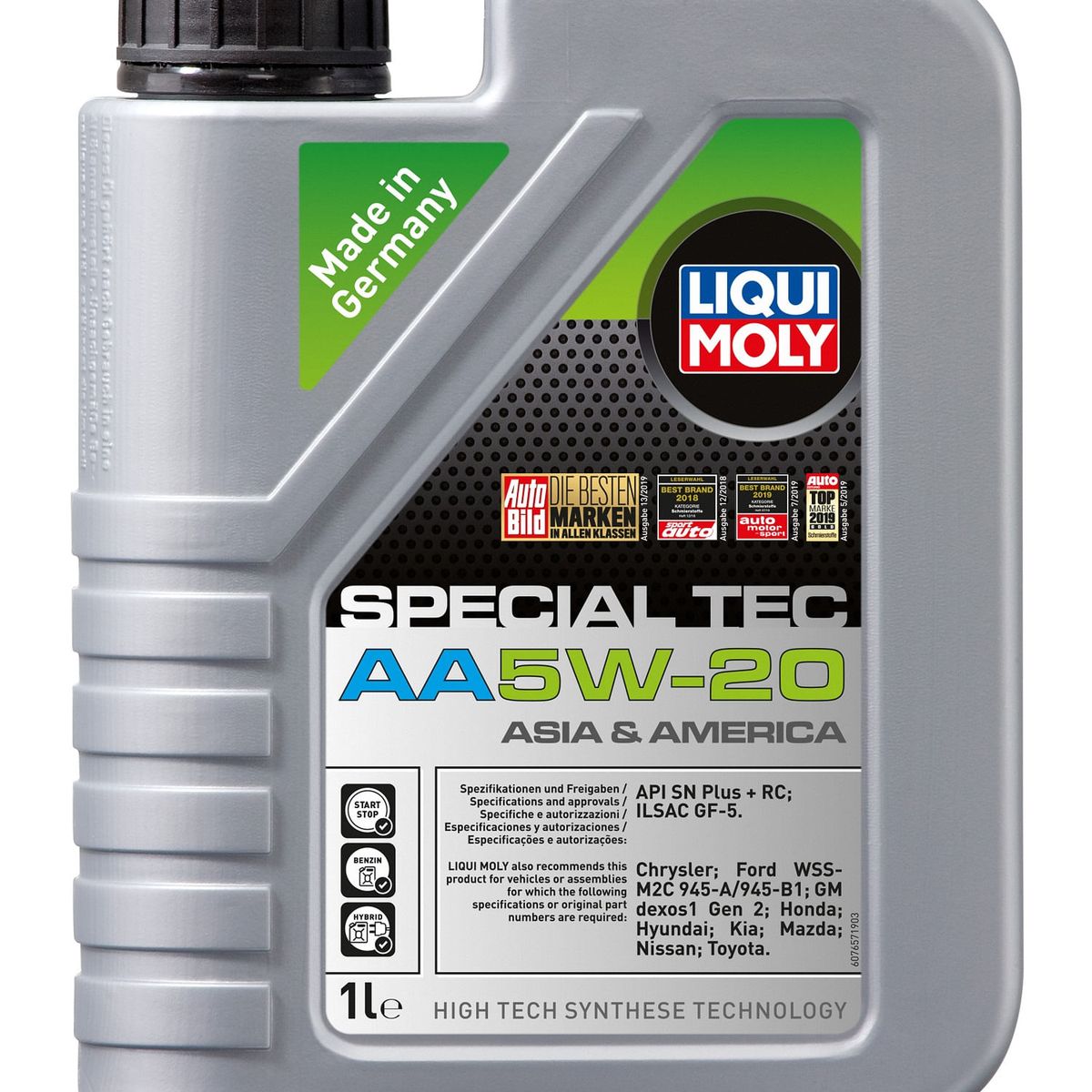 LIQUI MOLY - Aceite Liqui Moly Special Tec AA 5W-20 1 lt