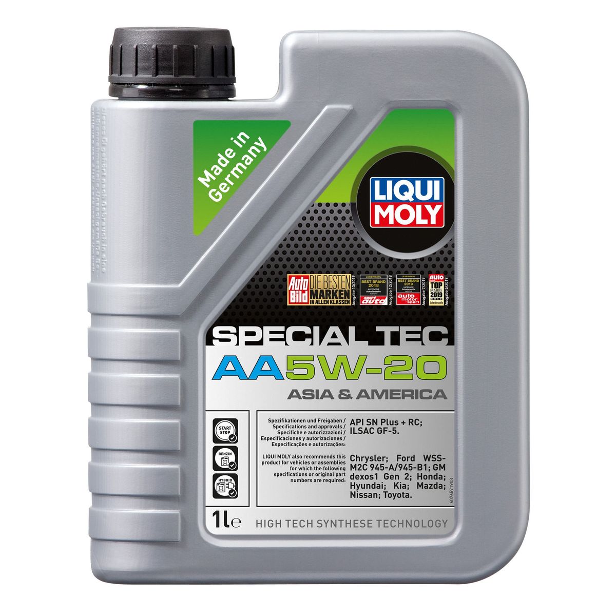 LIQUI MOLY - Aceite Liqui Moly Special Tec AA 5W-20 1 lt
