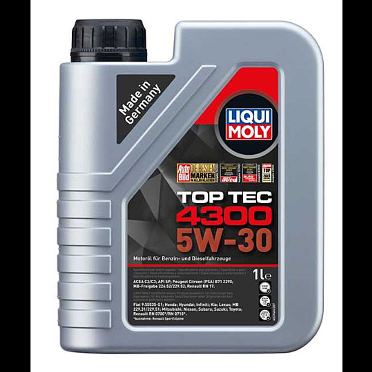 LIQUI MOLY - Aceite Liqui Moly Top Tec 4300 5W-30 1 lt