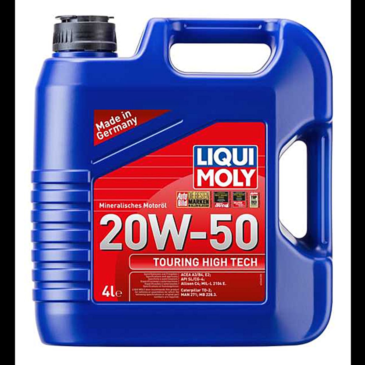 LIQUI MOLY - Aceite Liqui Moly Touring High Tech 20W-50 4 lt
