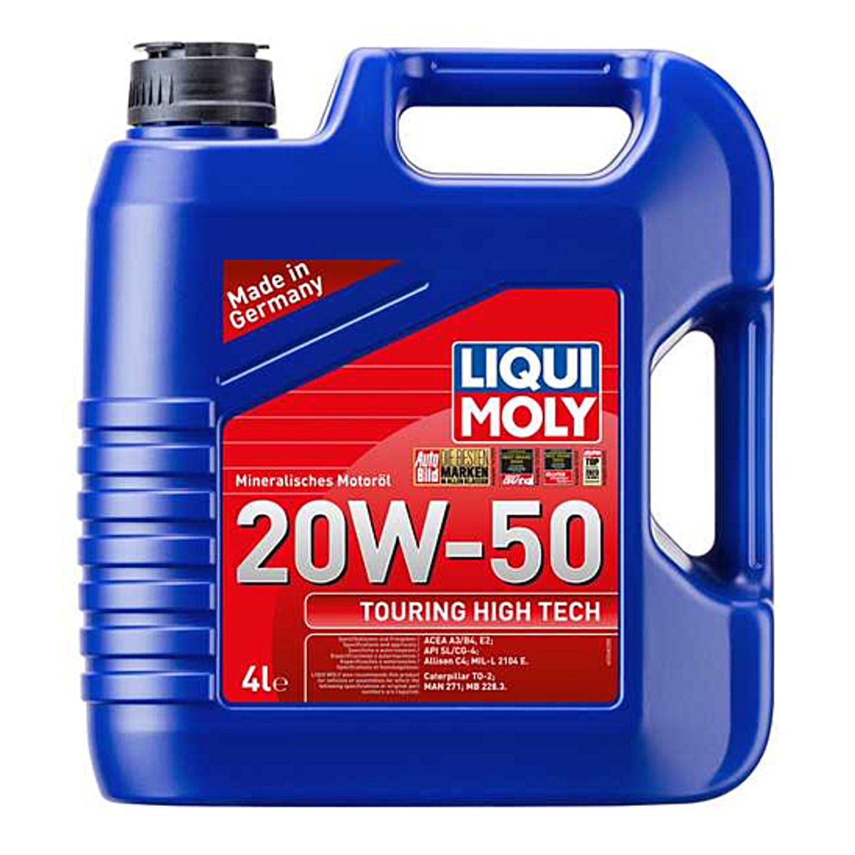 LIQUI MOLY - Aceite Liqui Moly Touring High Tech 20W-50 4 lt