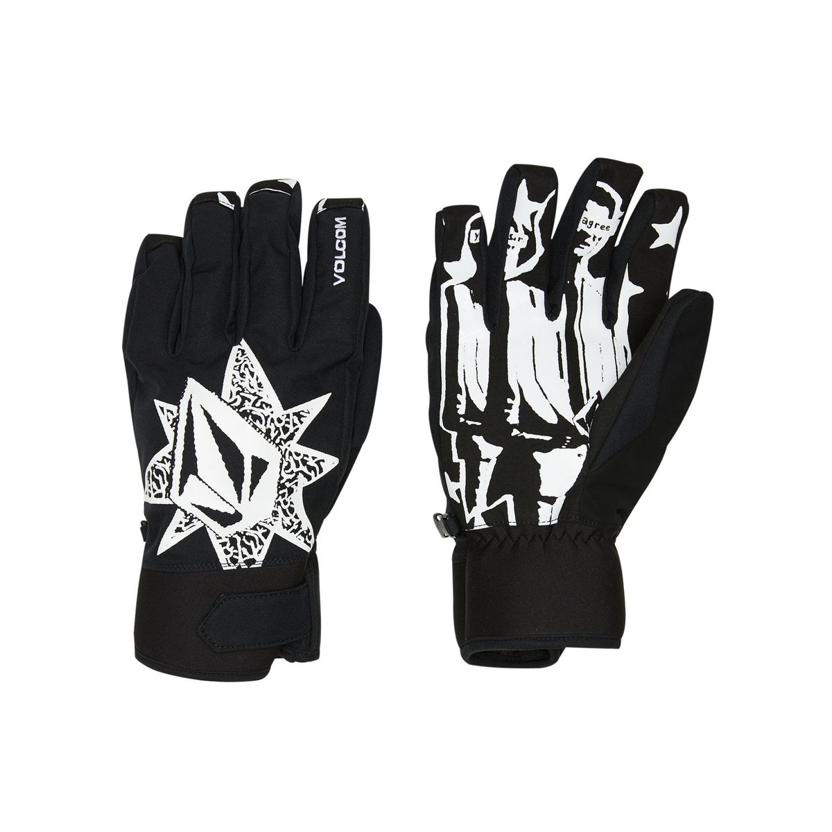 VOLCOM - Guantes Void Negro Hombre Volcom - Negro