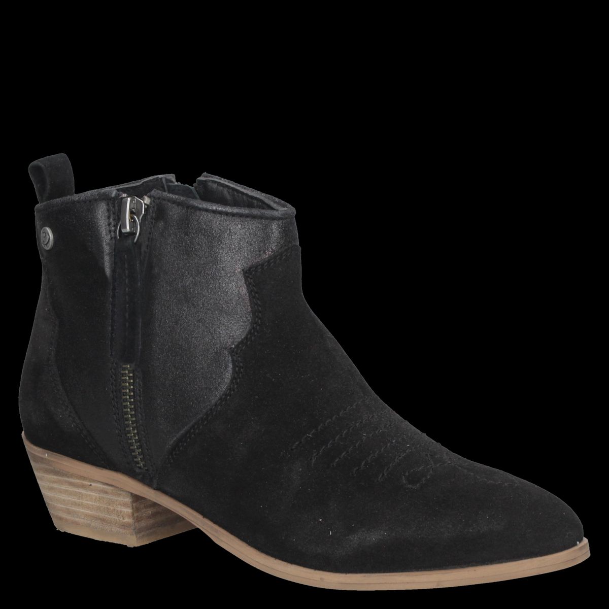 POLLINI - Botin Casual Mujer Negro Pollini