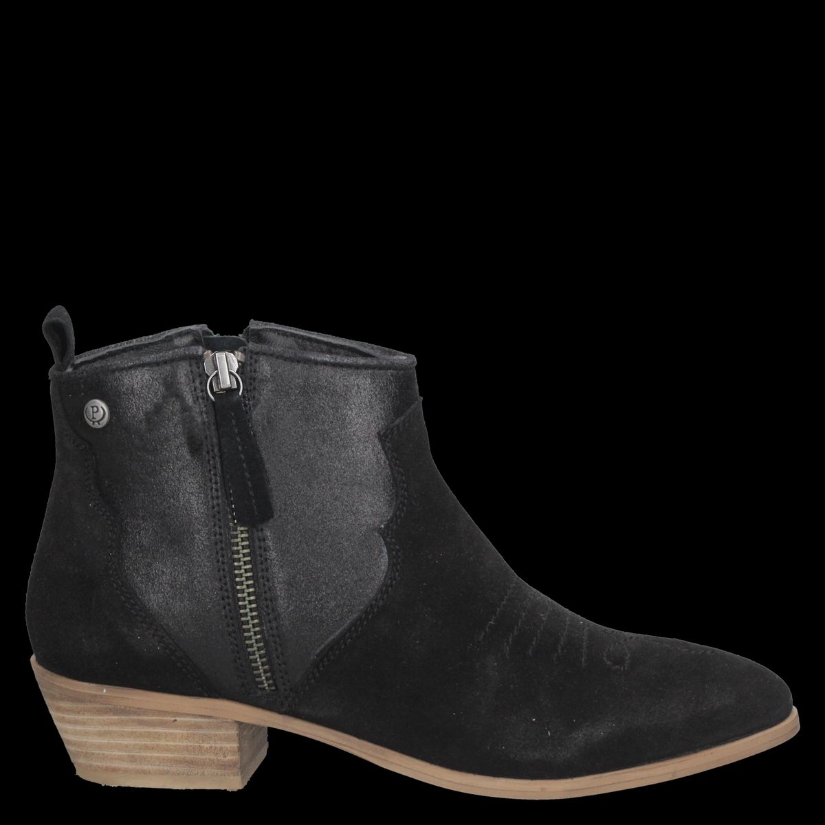 POLLINI - Botin Casual Mujer Negro Pollini