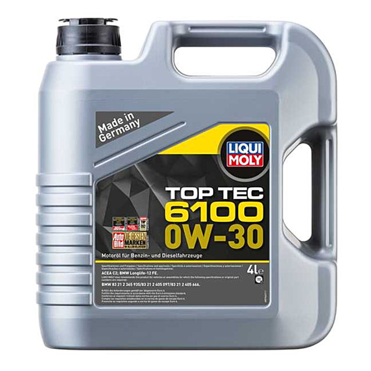 LIQUI MOLY - Aceite Liqui Moly Top Tec 6100 0W-30 4 lt