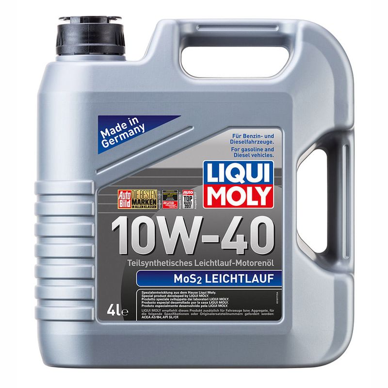 LIQUI MOLY - Aceite Liqui Moly MoS2 Leichtlauf 10W-40 1 lt