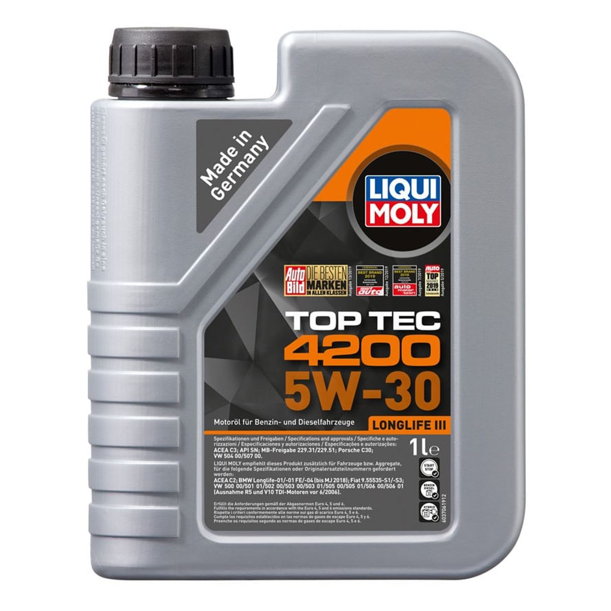 LIQUI MOLY - Aceite Liqui Moly Top Tec 4200 5W/30 1 lt