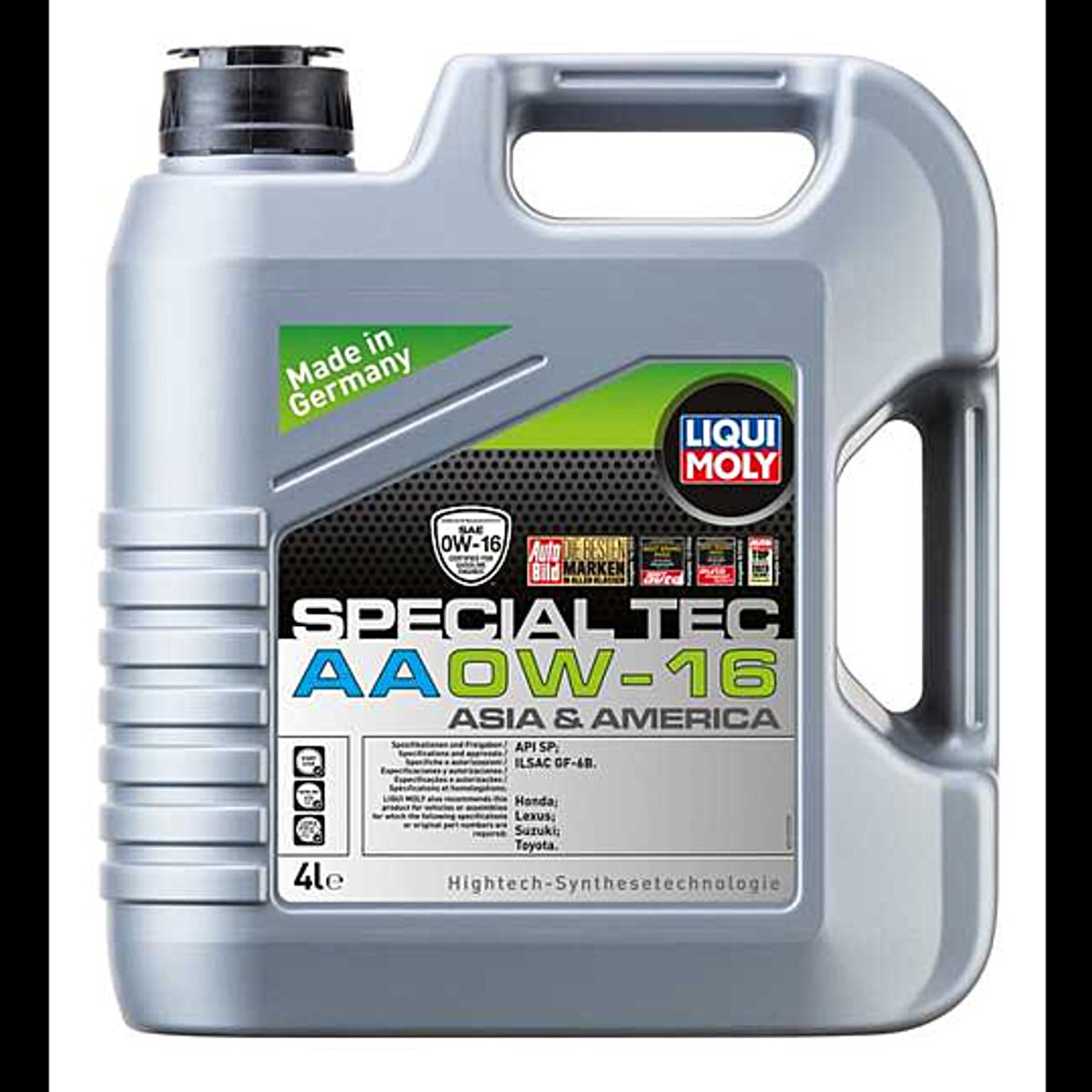 LIQUI MOLY - Aceite Liqui Moly Special Tec AA 0W-16 4 lt