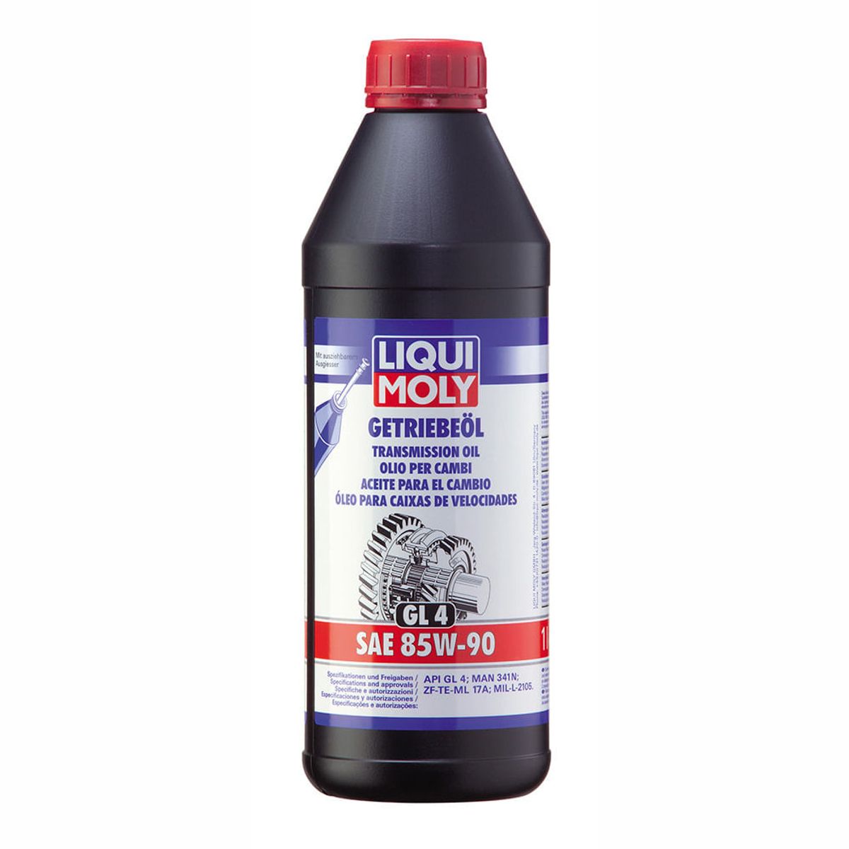LIQUI MOLY - Aceite Liqui Moly Getriebeöl (GL4) SAE 85W-90 1 lt