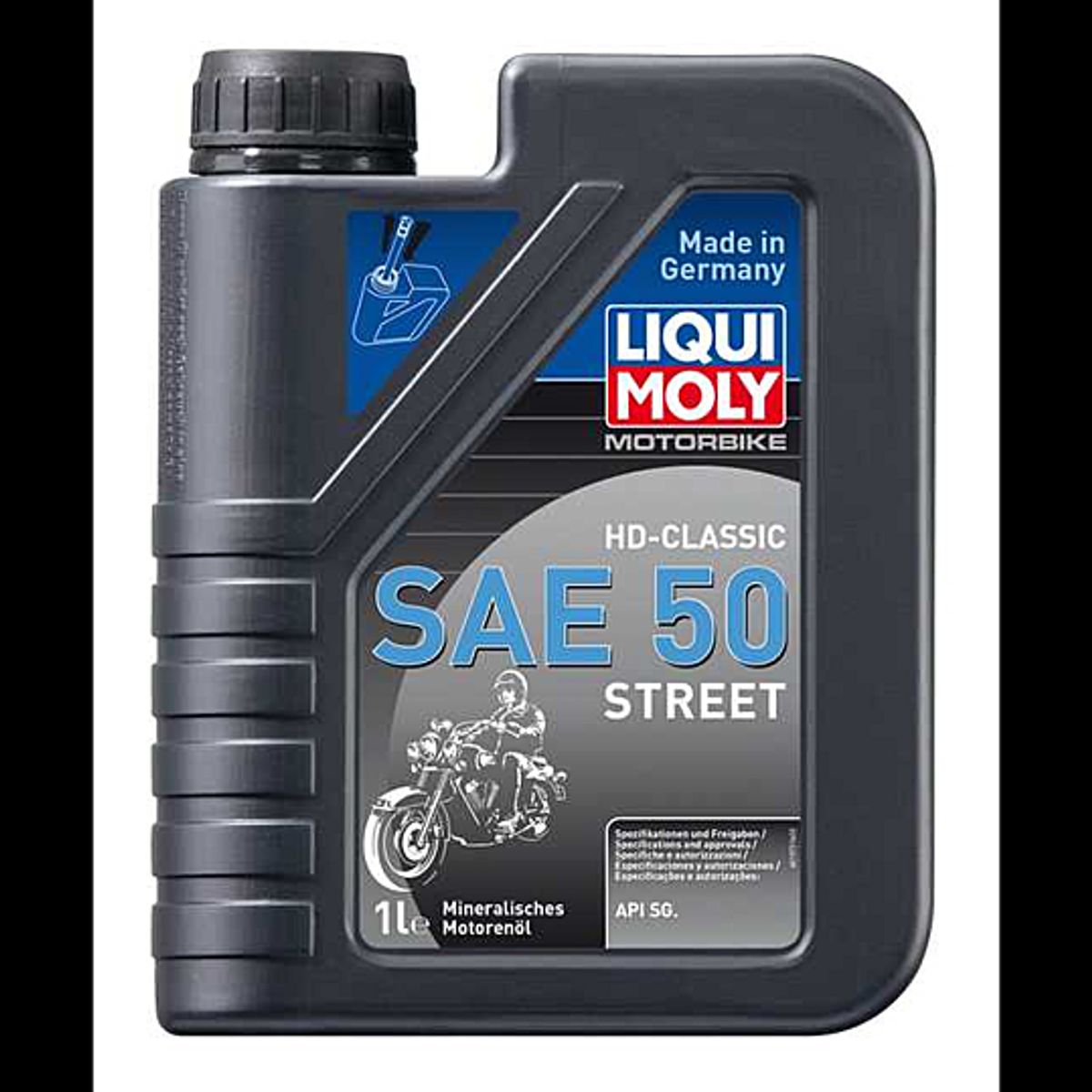 LIQUI MOLY - Aceite para Moto Liqui Moly Motorbike HD Classis SAE 50 Street 1 lt