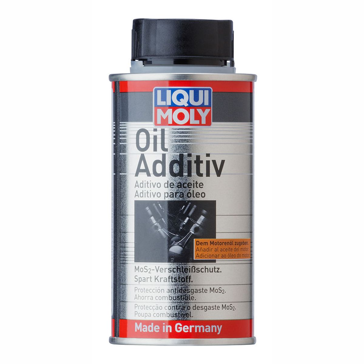 LIQUI MOLY - Aditivo Antifriccionante Mos2 Liqui Moly Oil Additiv 150 ml