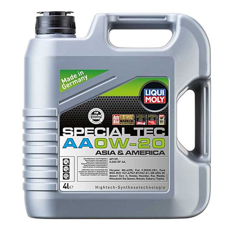 LIQUI MOLY - Aceite Liqui Moly Special Tec AA 0W-20 4 lt