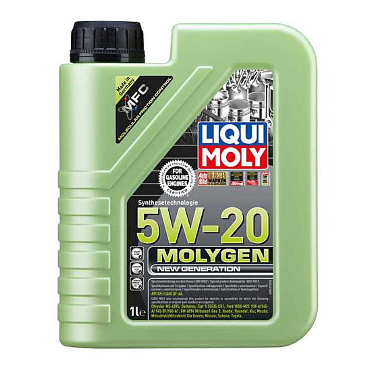LIQUI MOLY - Aceite Liqui Moly Molygen 5W-20 4 lt
