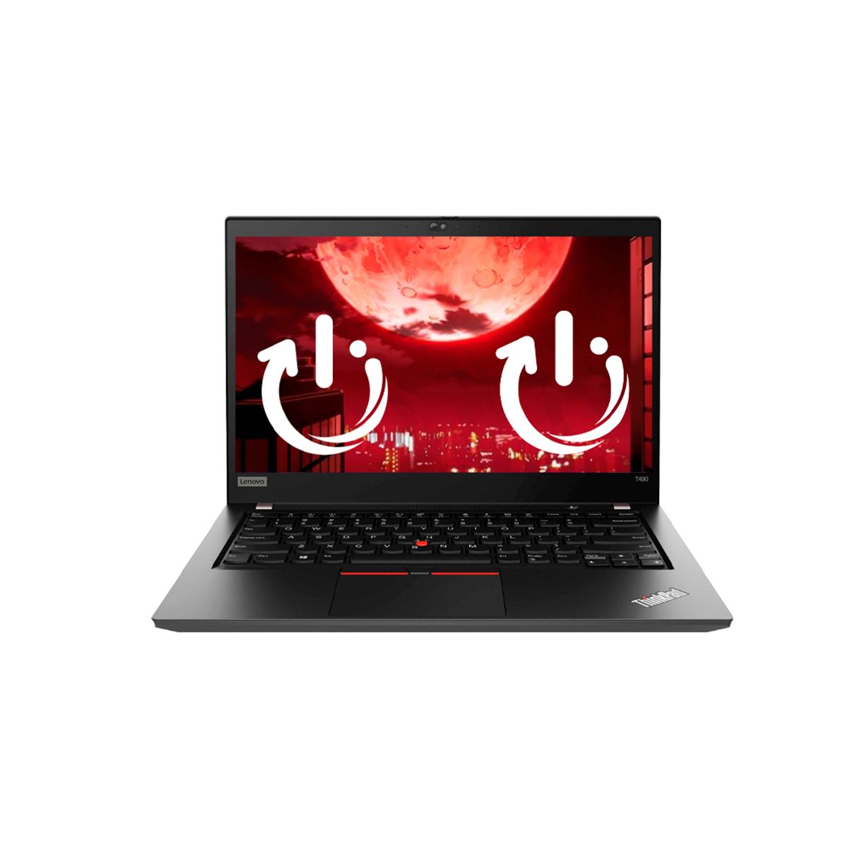 LENOVO - Notebook Lenovo ThinkPad T490 i5-8365U Sin Wifi 8GB 256GB SSD 14 FHD W10 Pro