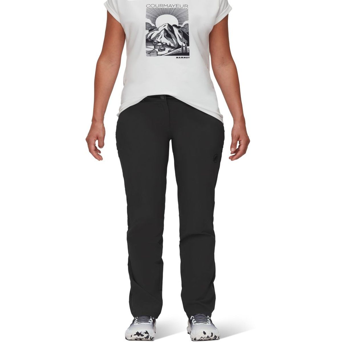 MAMMUT - Pantalón Runbold Mujer Gris Mammut