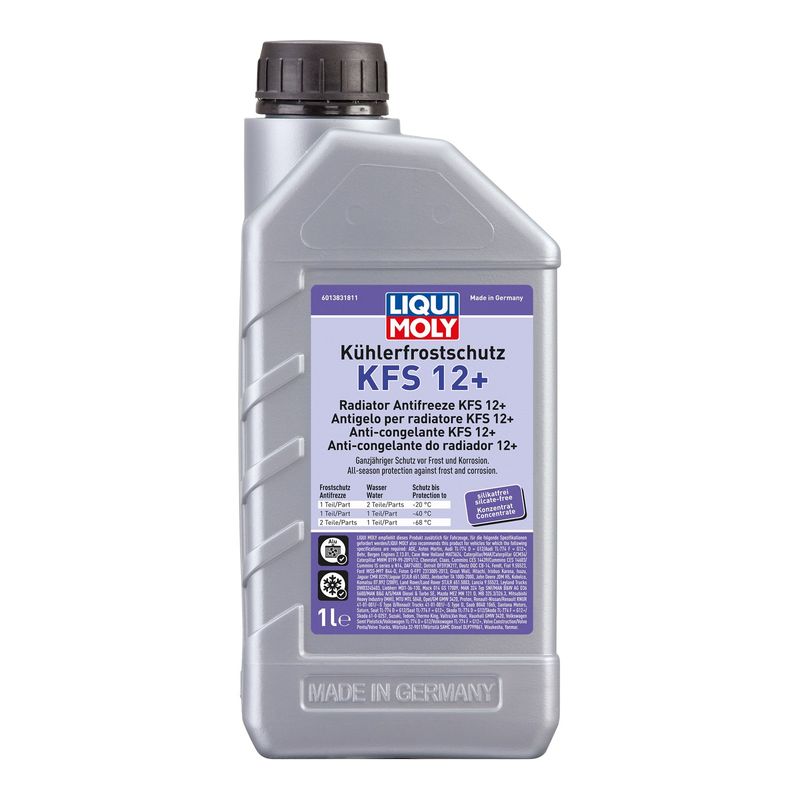 LIQUI MOLY - Productos Para Radiadores Liqui Moly Líquido Refrigerante Kfs 12 + 1 lt