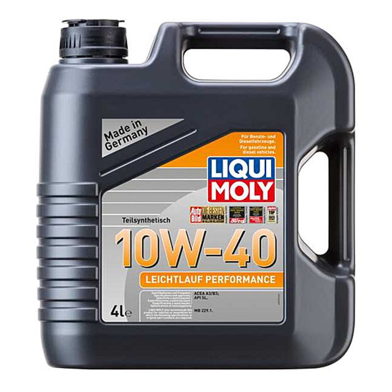 LIQUI MOLY - Aceite Liqui Moly Leichtlauf Performance 10W-40 4 lt