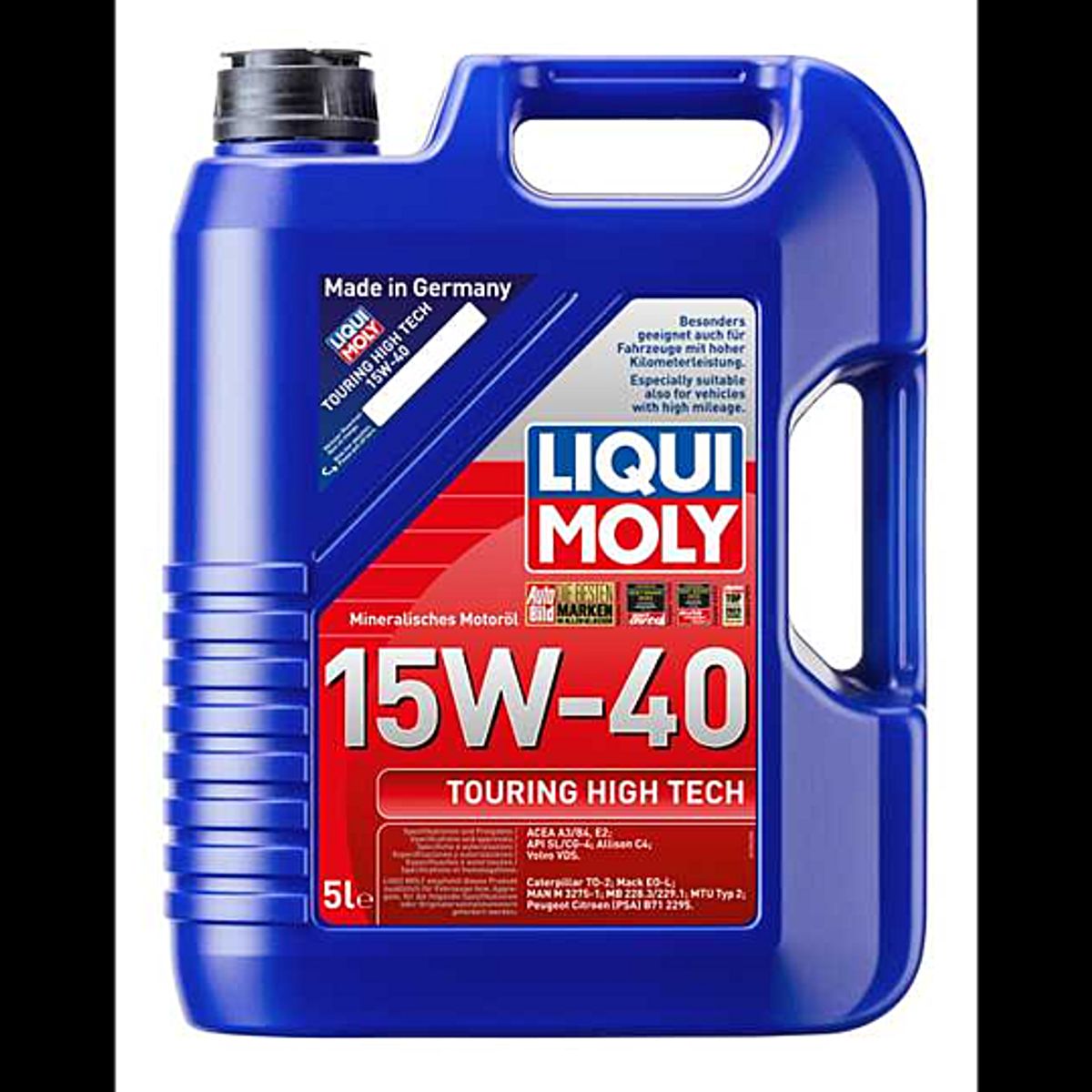 LIQUI MOLY - Aceite Liqui Moly Touring High Tech 15W-40 5 lt