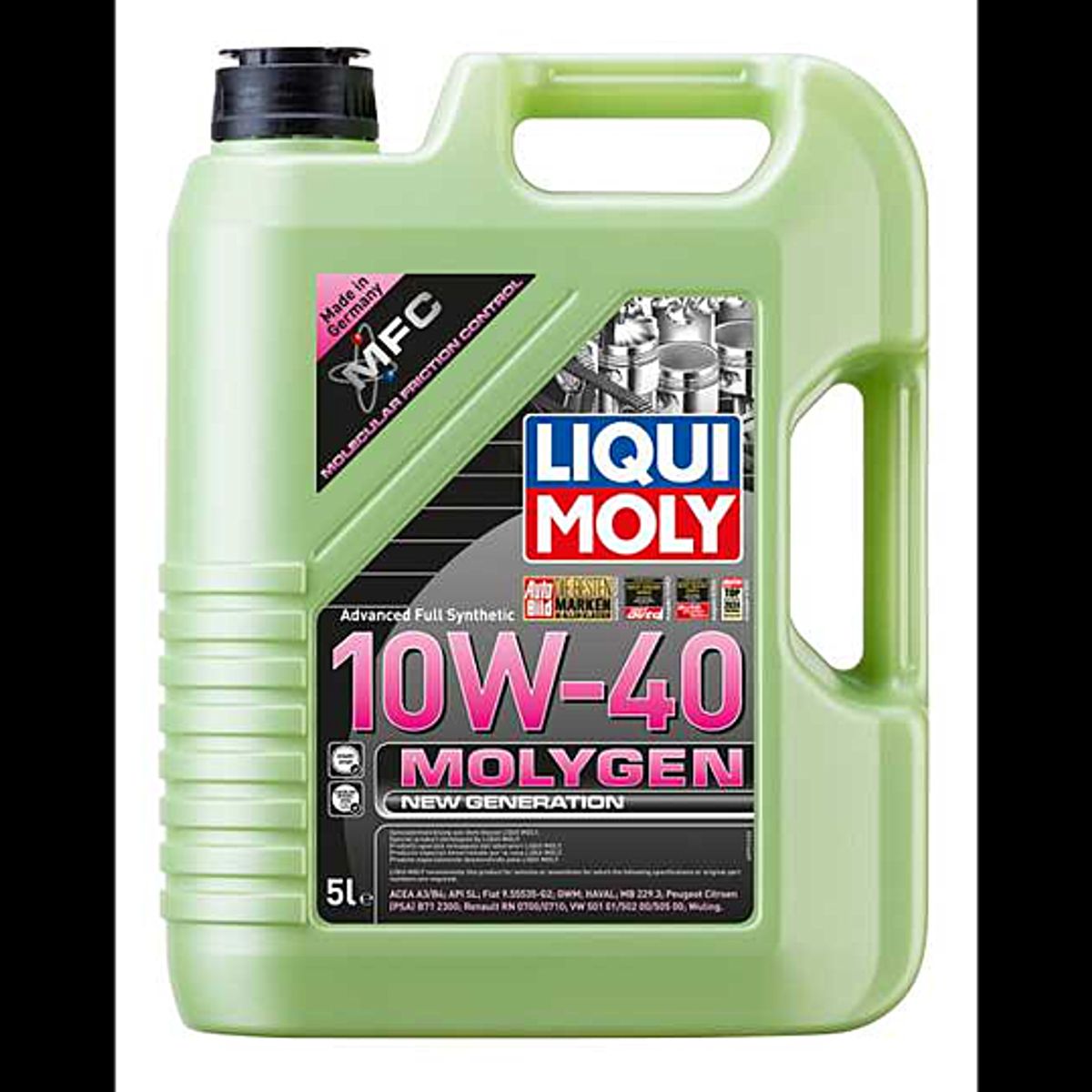 LIQUI MOLY - Aceite Liqui Moly Molygen 10W-40 5 lt