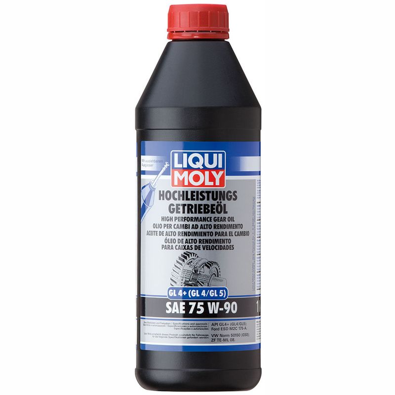 LIQUI MOLY - Aceite Liqui Moly Hochleistungs-Getriebeöl (GL4+) SAE 75W-90 1 lt