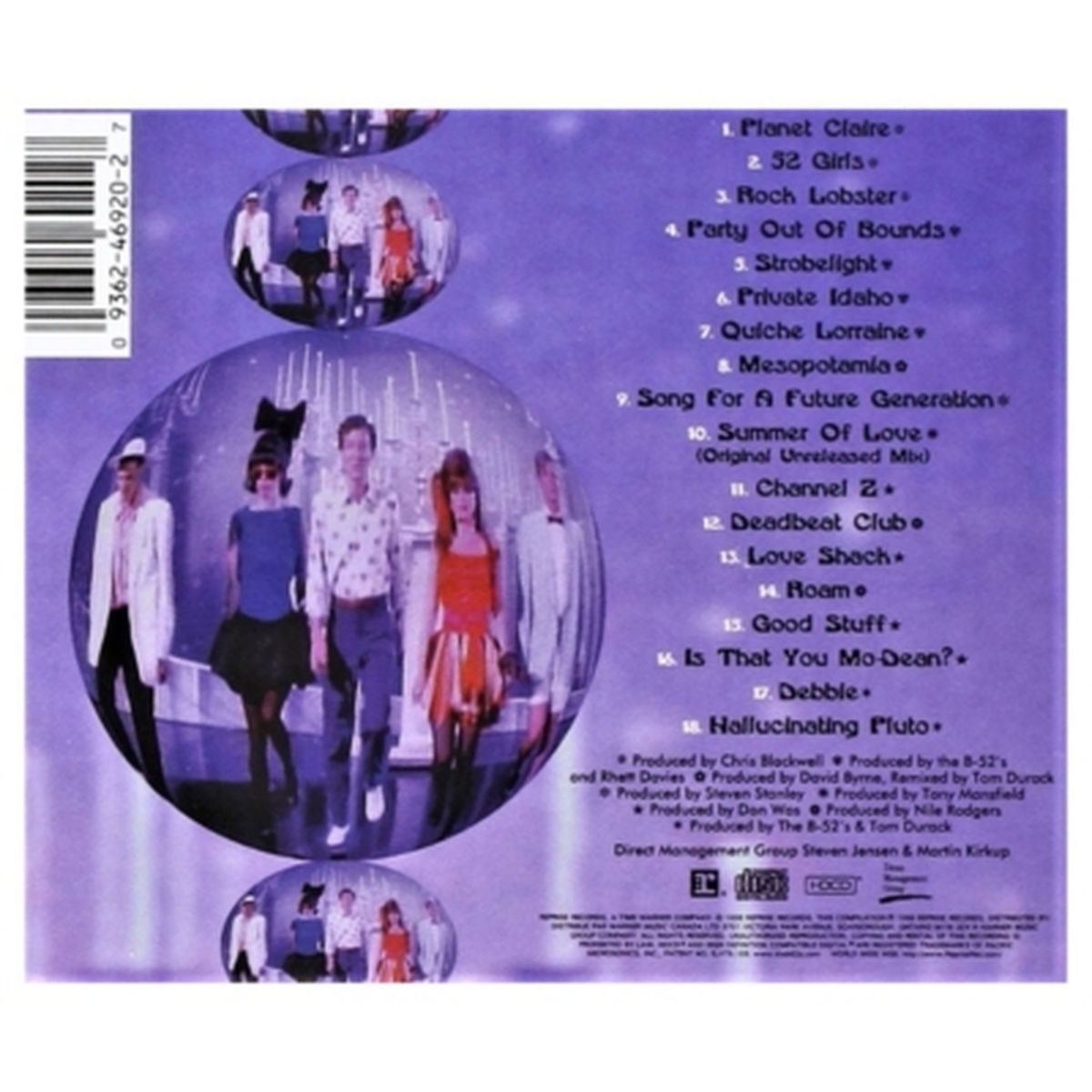 HITWAY MUSIC - B-52s - TIME CAPSULE GREATEST HITS - CD