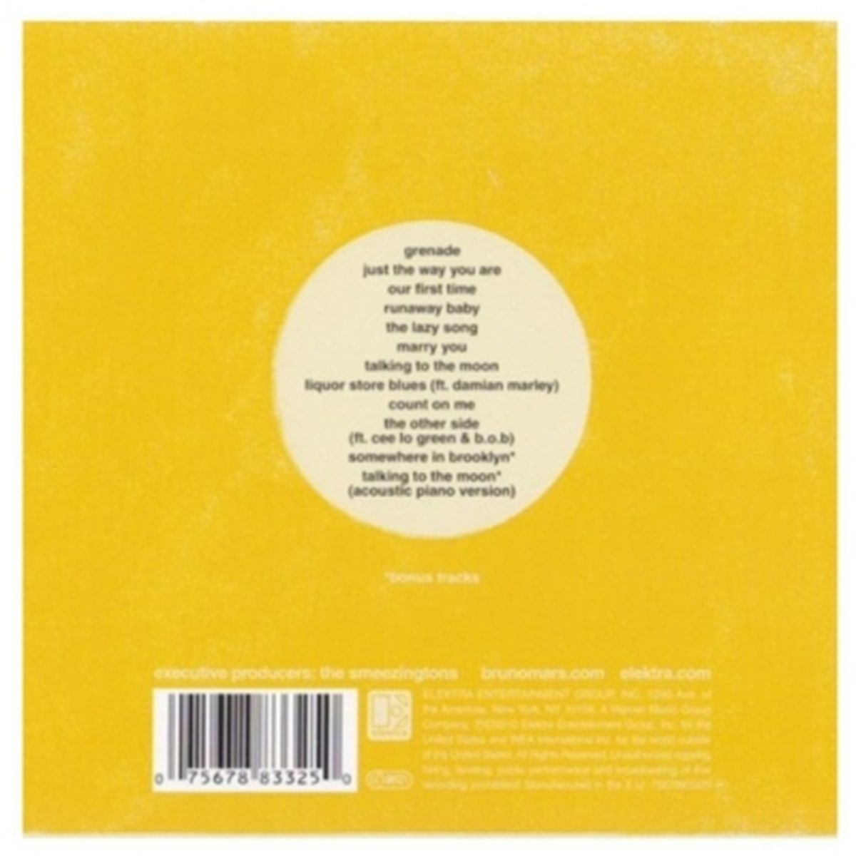 HITWAY MUSIC - BRUNO MARS - DOO-WOPS HOOLIGANS - CD
