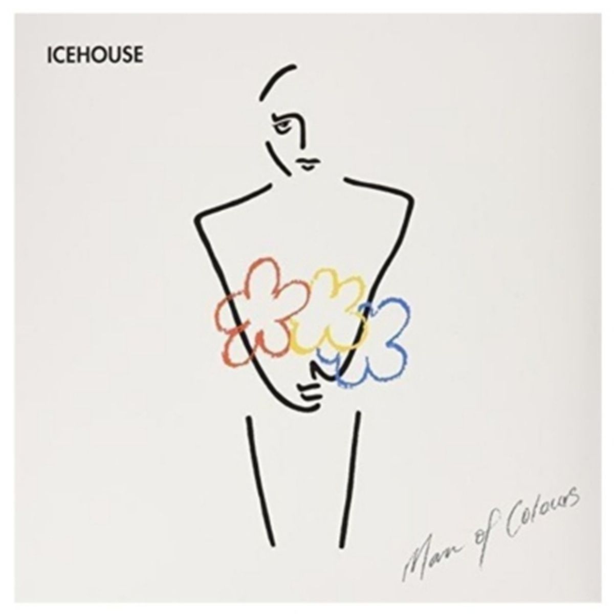 HITWAY MUSIC - ICEHOUSE - MAN OF COLOURS - BLUE VINYL - VINILO