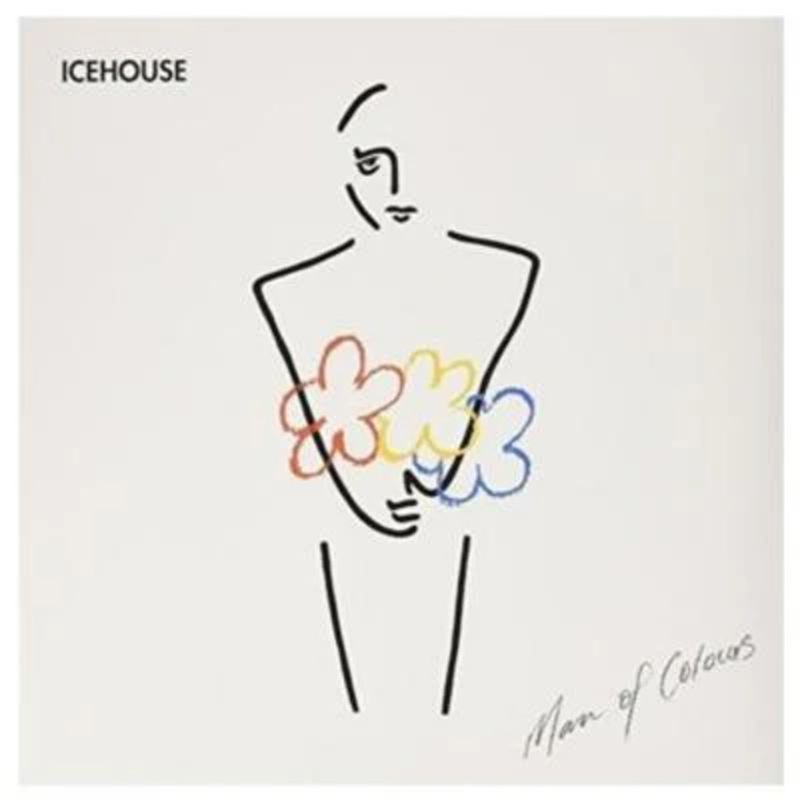 HITWAY MUSIC - ICEHOUSE - MAN OF COLOURS - BLUE VINYL - VINILO