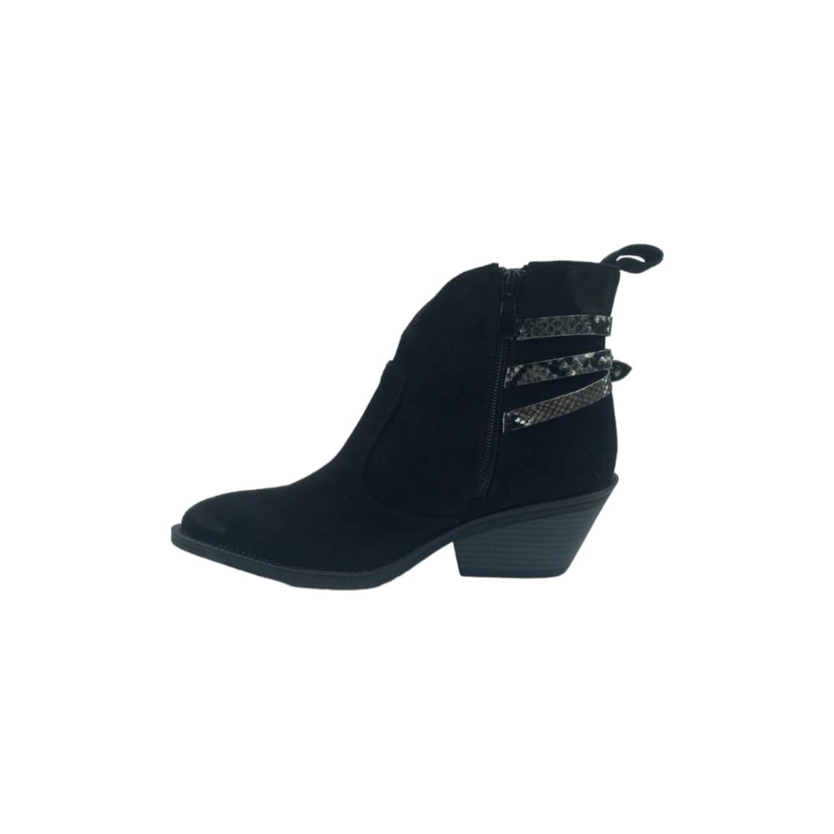 HERIEL - Botín Negro Texano Mujer