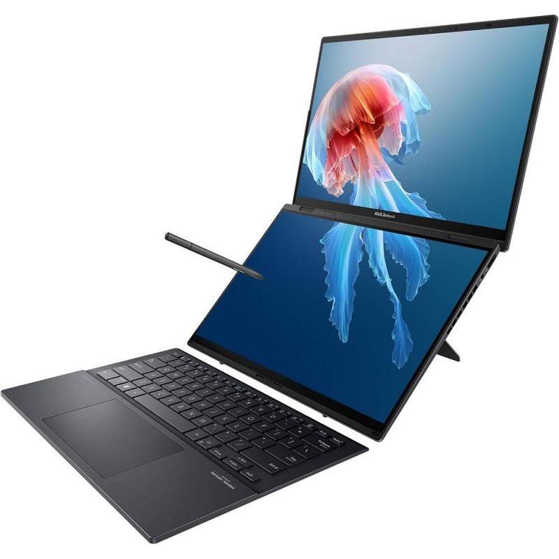 ASUS - Asus Zenbook UX8406M DUO con Lápiz y Mochila Procesador  Intel Core Ultra 9, 32GB de Ram y 1TB SSD