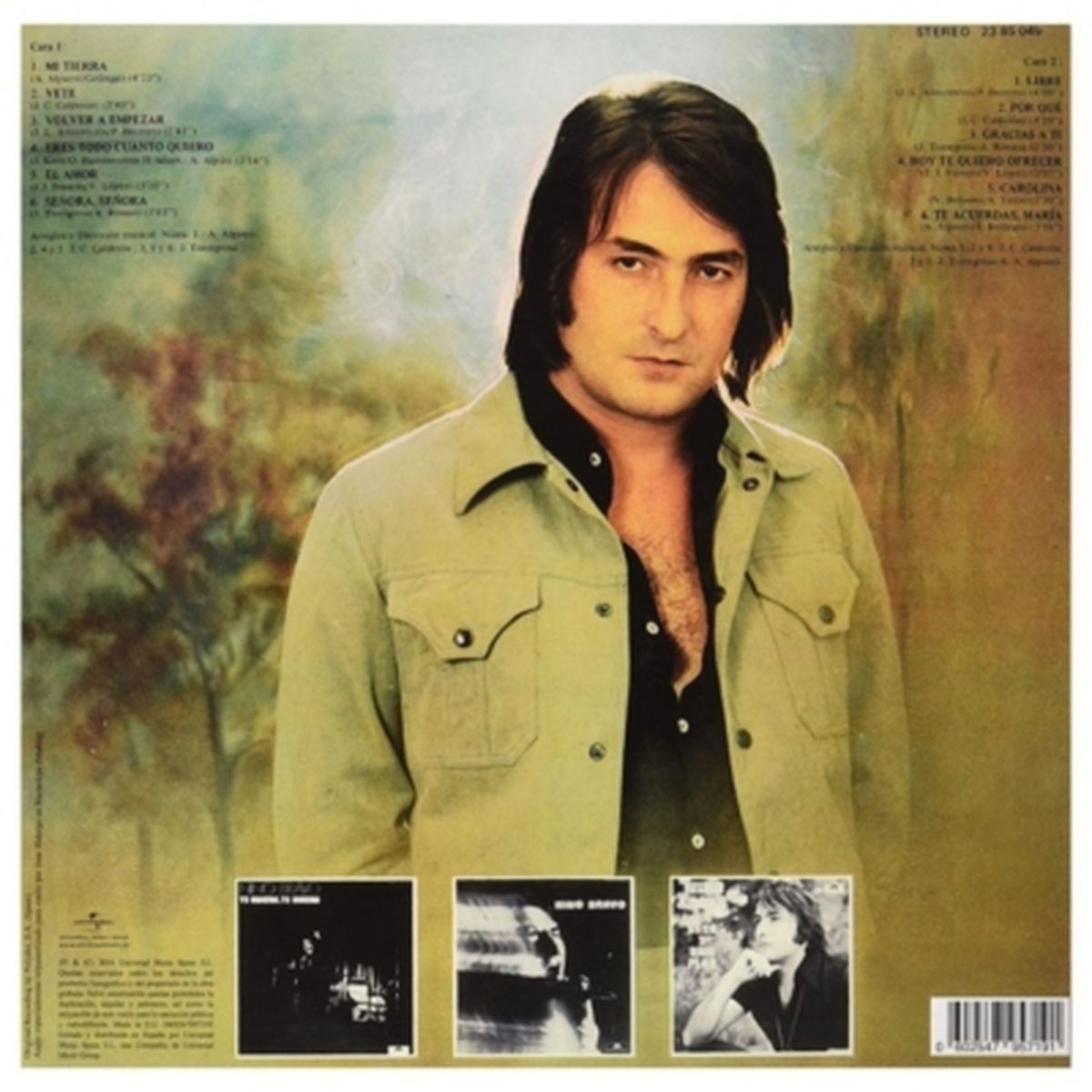 HITWAY MUSIC - NINO BRAVO - MI TIERRACOLOR CRISTAL AMBAR - VINILO