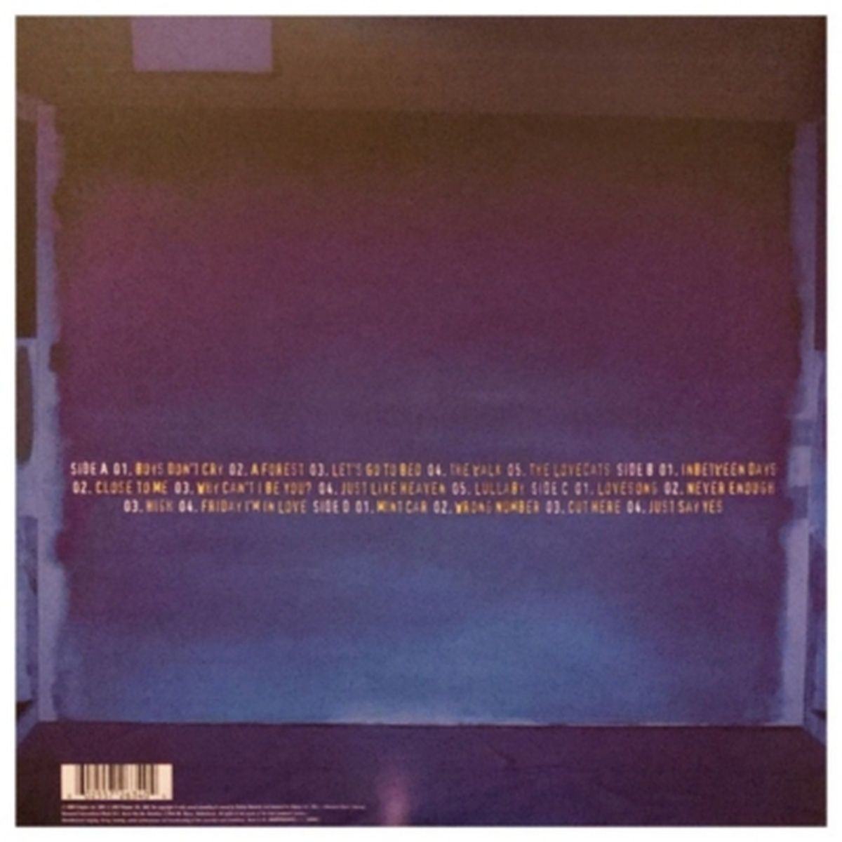 HITWAY MUSIC - THE CURE - ACOUSTIC HITS - VINILO