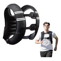 Chaleco De Peso 5 Kg Entrenamiento Fitness Crossfit Negro