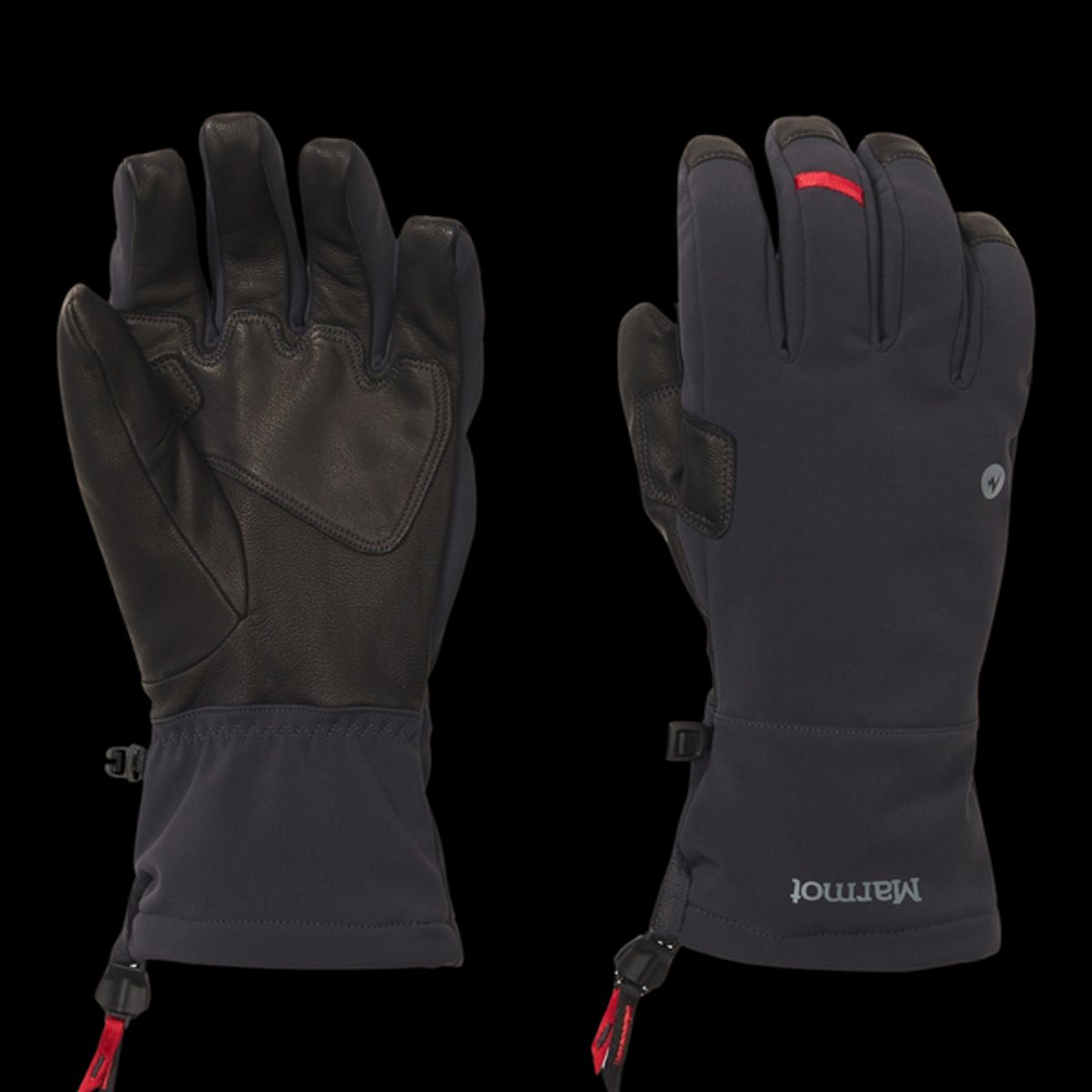MARMOT - Guantes Unisex Marmot Rocklin Fleece Glove Café