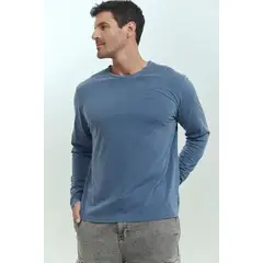 BRICK LONDON - Polera Manga Lara 100% Algodón