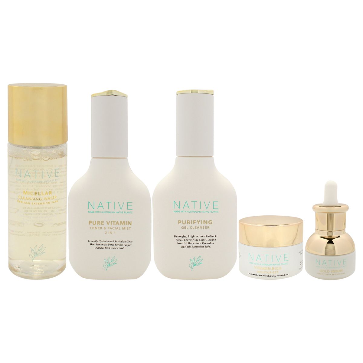 KLARA - Kit de Esenciales de 5 Pasos Native - Klara